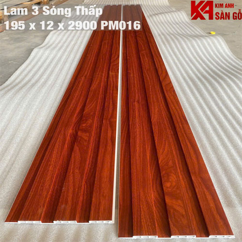 Tấm Ốp Tường Lam 3 Sóng Thấp GR-PM016